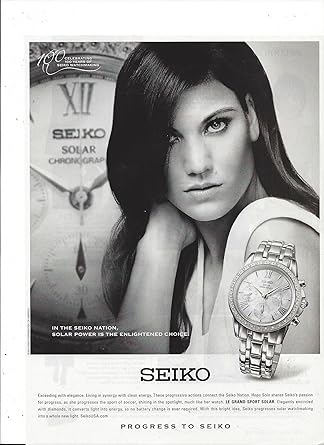 reklama zegarków seiko