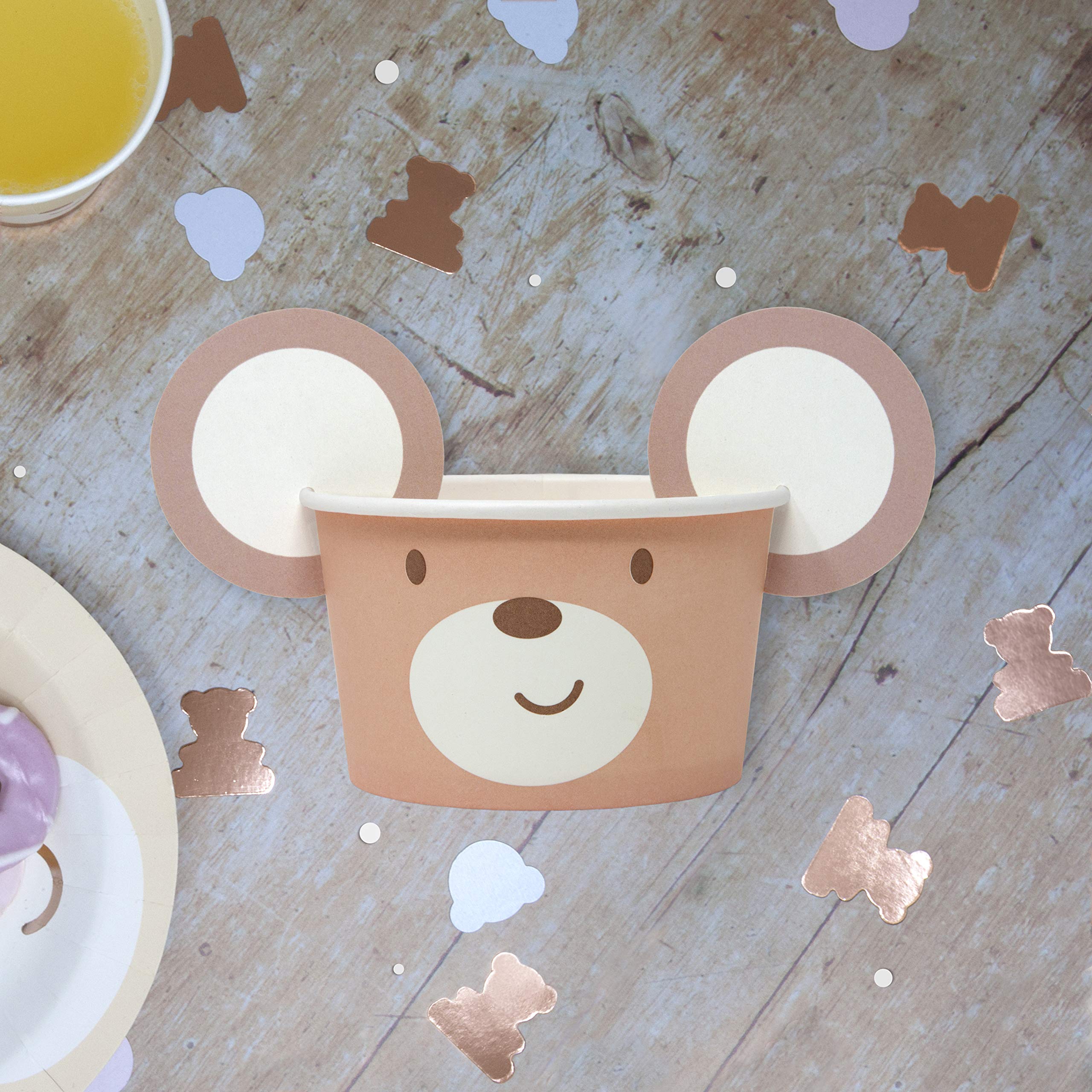 Hatton Gate Teddy Bear Treat Tubs 8 tubs per pack