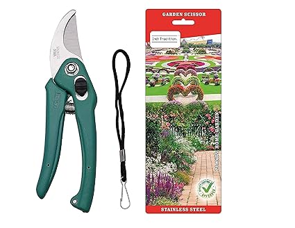 Inditradition Garden Scissor | Garden Shears, Hand Pruner (Stainless Steel)