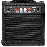 LyxPro Electric Guitar Amp 20 Watt Amplifier Built in Speaker Headphone Jack and Aux Input Includes Gain Bass Treble Volume a