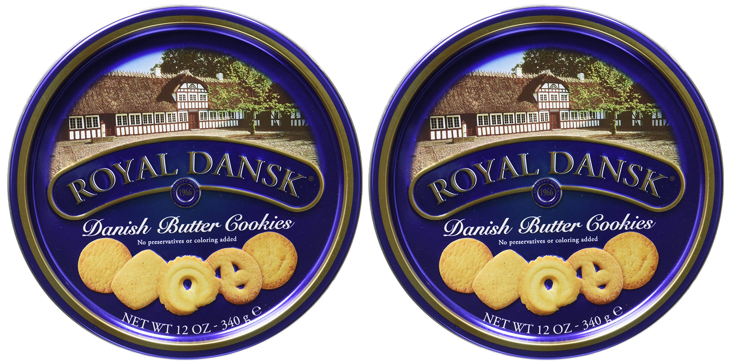 Danisa Butter Cookies 16 oz Festive Tin