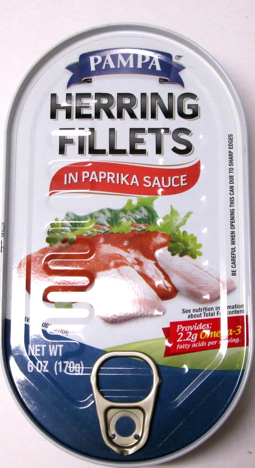 Pampa herring fillets in paprika sauce (876941005493)
