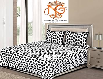 Naiwal Fashion 100% Cotton Rajasthani Jaipuri Bombay Print Bed Cover Bed27