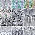 LITMIND 24 Sheets Clear Texture Stained Glass Variety Pack, 6 x 4 Inch Cathedral Art, Mosaic Tiles for Crafts, Assorted Patterns Transparent Sheets for Projects