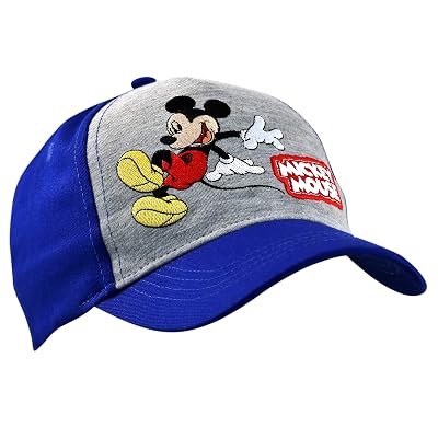 4, Mickey Mouse Kids Baseball Cap 3D 