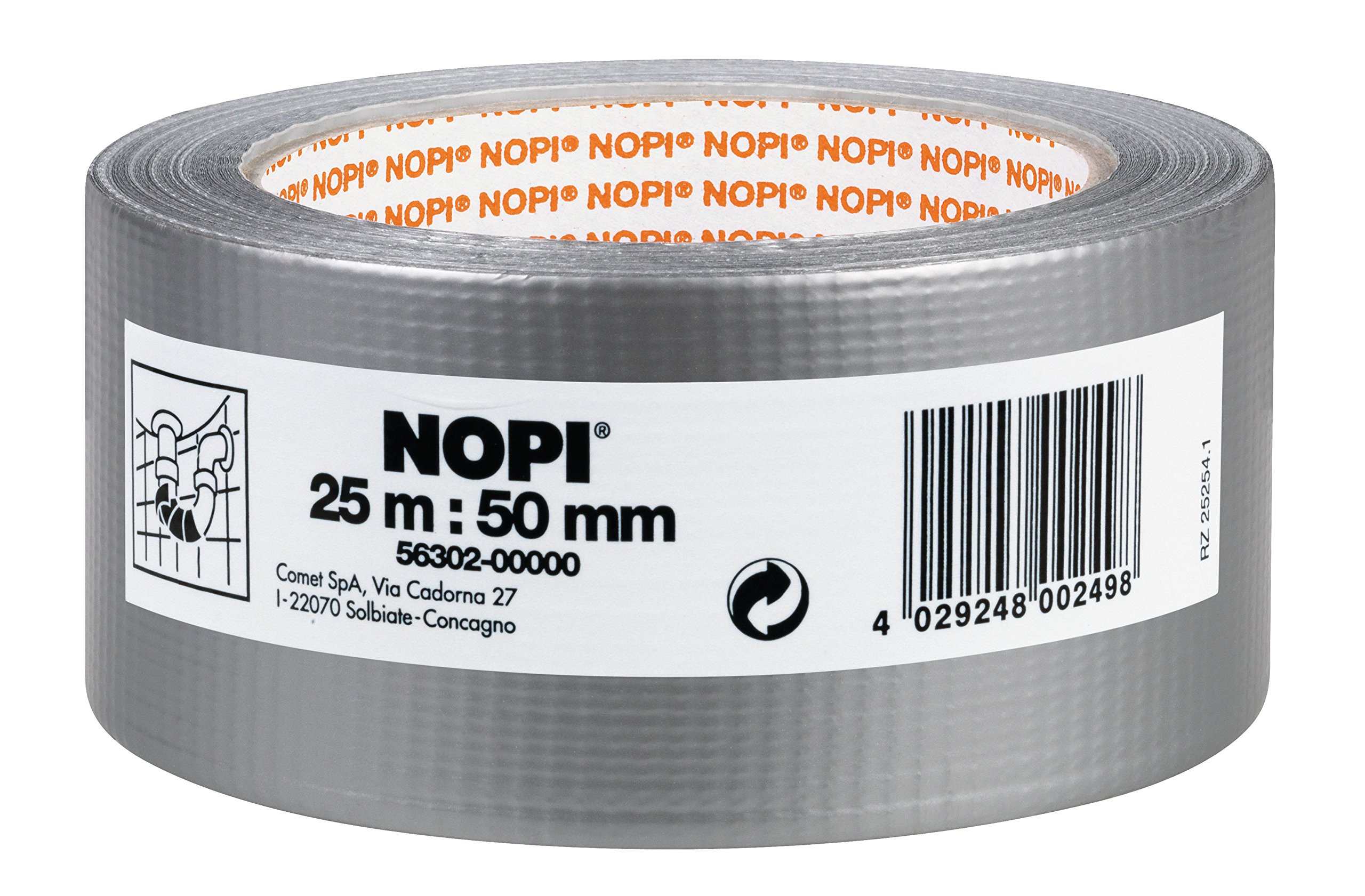 NOPI Tape / 25 M x 50 MM Silver, 56302?00000?02