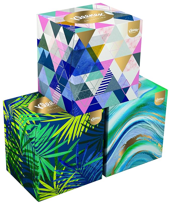 Kleenex Collection Cube Tissues Box may vary. Amazon.co.uk Prime Pantry