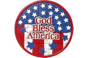 Spoontiques - Garden Décor - Americana Stepping Stone - Decorative Stone for Garden