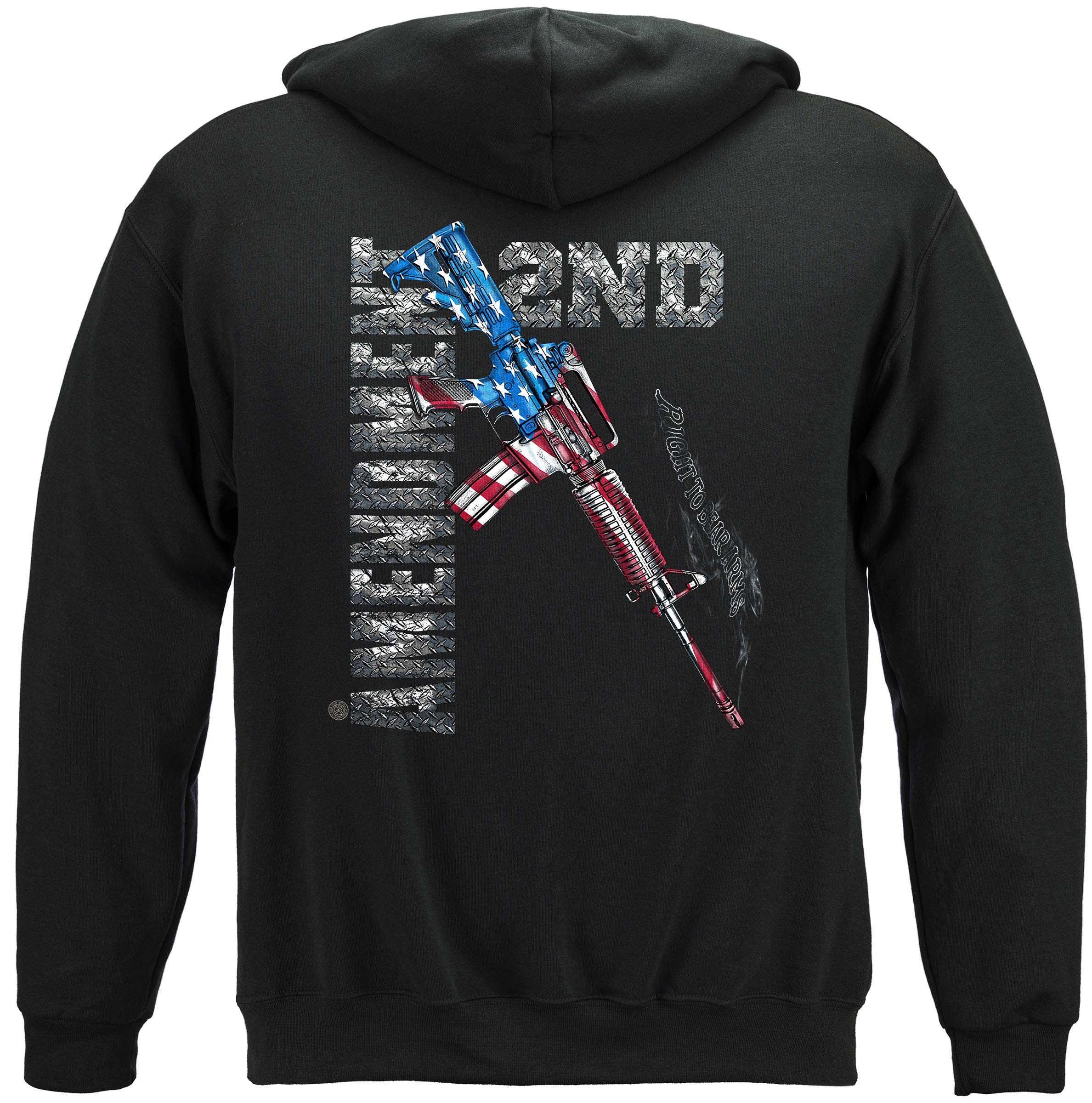 2nd Amendment Hoodie | Ar15 2nd Amendment Hooded Sweat Shirt RN2193SW