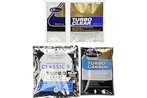 Still Spirits Triple Pack - Turbo Classic 8 Yeast, Turbo Carbon and Turbo Clear