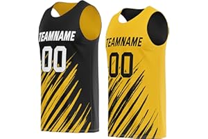 Custom Reversible Basketball Jersey Mesh Personalized Jersey Youth Adult Kids Boys Girls Print Team Name Number Logo
