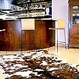 Appaloosa Cowhides Genuine Cowhides Rug - Natural Leather Hide Rugs for Living Room & Area Rug for Bedroom - Real Cowhide Rug for Rustic Home Decor - Original Tricolor Cowhide Rugs Collection