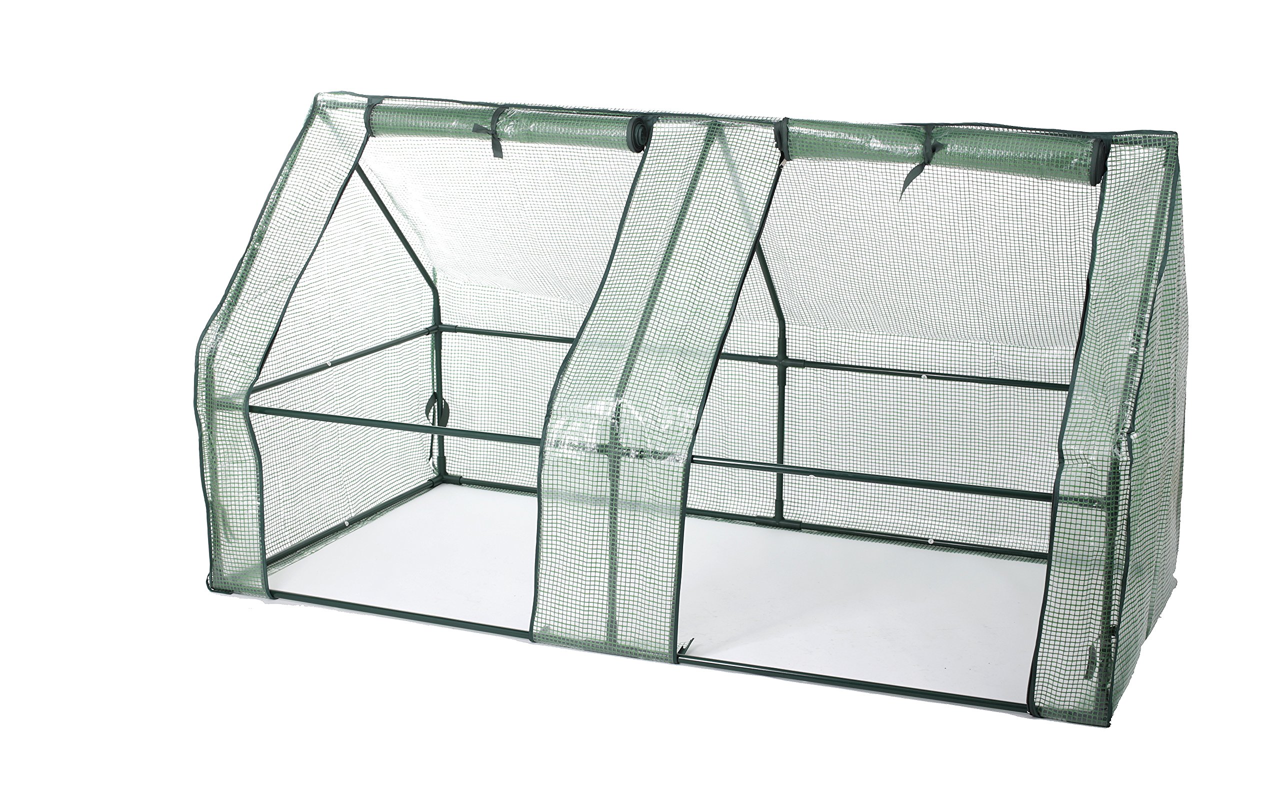 Gartenfreude 185 x 95 x 95 cm Green House Sheet Metal Frame