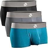 Real Men Bulge Enhancing Pouch Underwear for Men – 1, 3 and 6 Pack Set - Modal Boxer Briefs ABCD Pouch