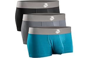 RM REAL MEN Real Men Bulge Enhancing Pouch Underwear for Men – 1, 3 and 6 Pack Set - Modal Boxer Briefs ABCD Pouch