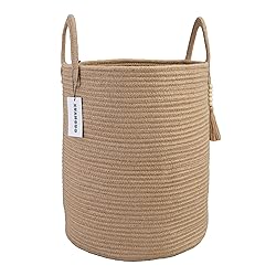 XUANGUO Rope Laundry Basket Laundry Hamper for