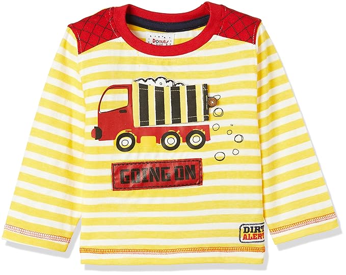 Baby Boys Plain Regular Fit T-Shirt