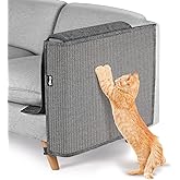 NATUYA Cat Scratching Pads is Second Generation of Cat Furniture Protector Will Discourage Your Cat from Scratching (All Gray