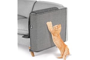 NATUYA Cat Scratching Pads is Second Generation of Cat Furniture Protector Will Discourage Your Cat from Scratching (All Gray