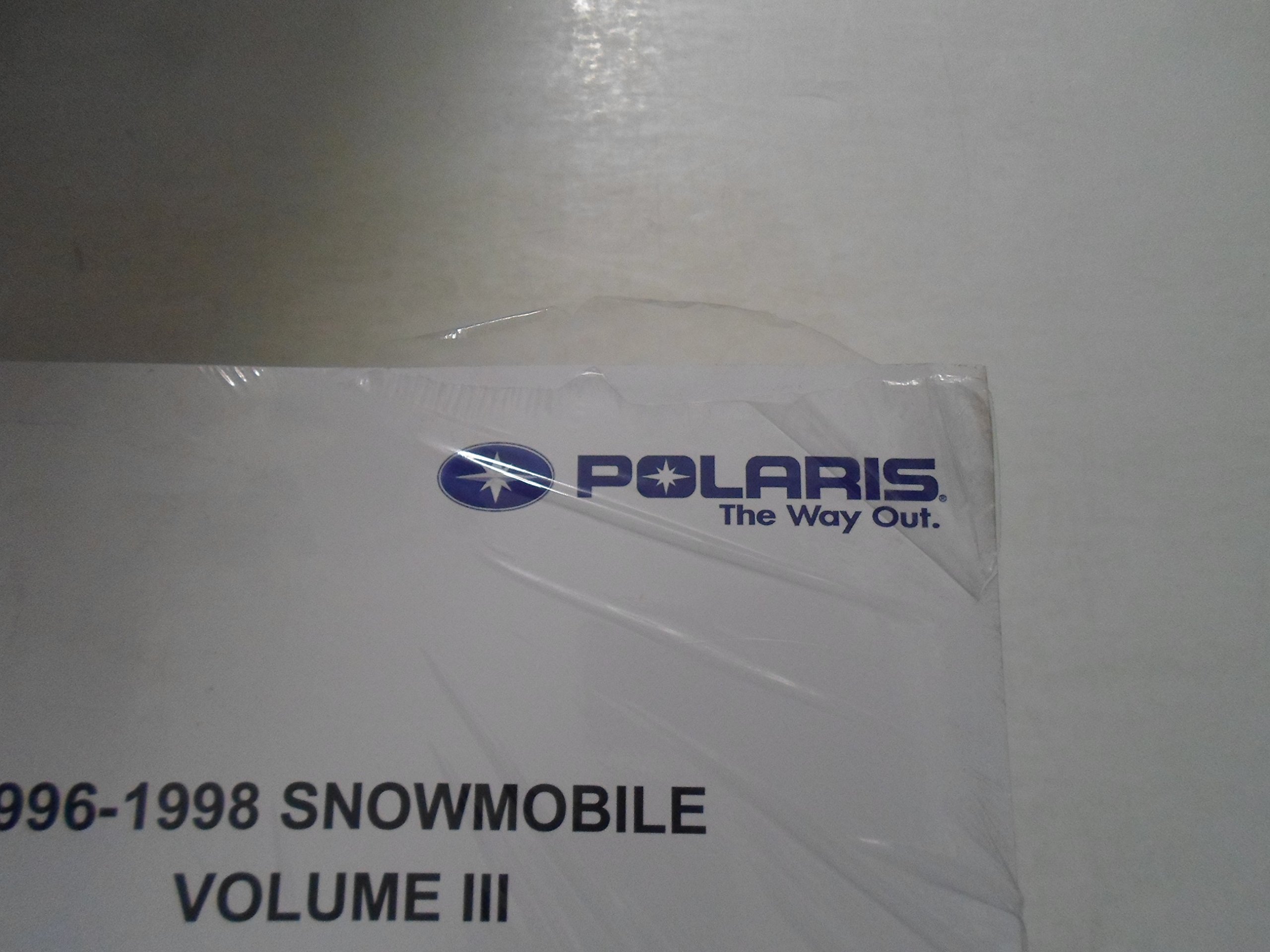 1996 1998 Polaris Snowmobile Volume III Service Repair Manual P/N 9913263:  POLARIS: