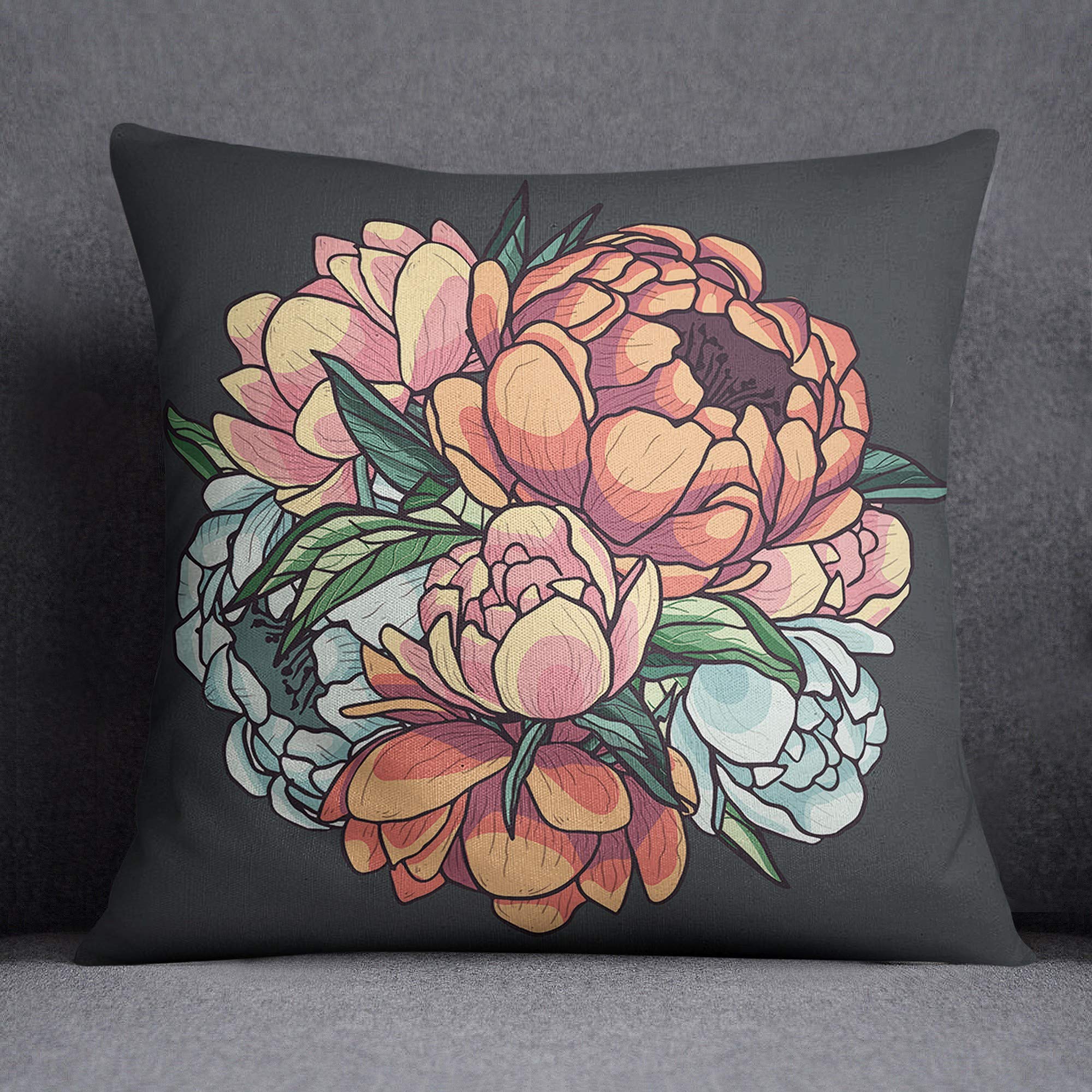 Bonamaison Decorative Cushion Cover, Multi, 45x45