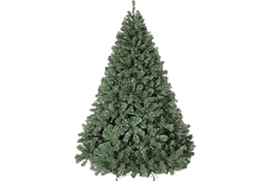 GAOMON 6ft Artificial Christmas Tree, Premium Spruce Hinge Material, Holiday Christmas Tree with Metal Hinges and Collapsible Base for Home Gatherings and Office Decorations