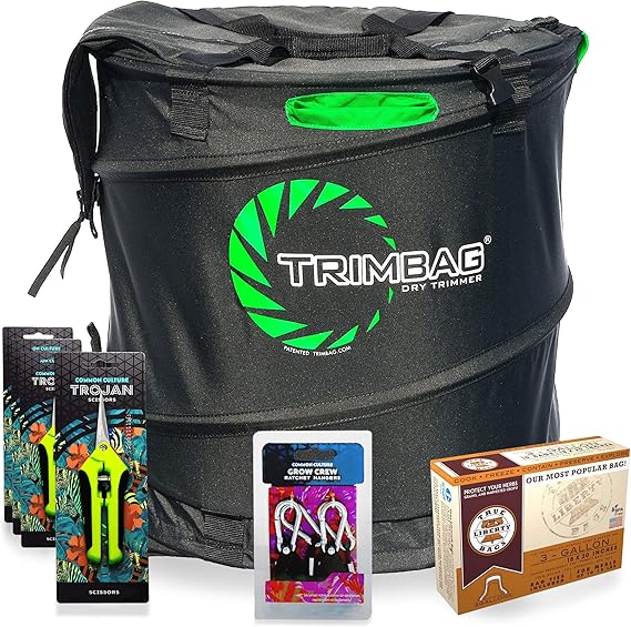 Trimbag Premium Complete Dry Trimming Kit Bundle with 4