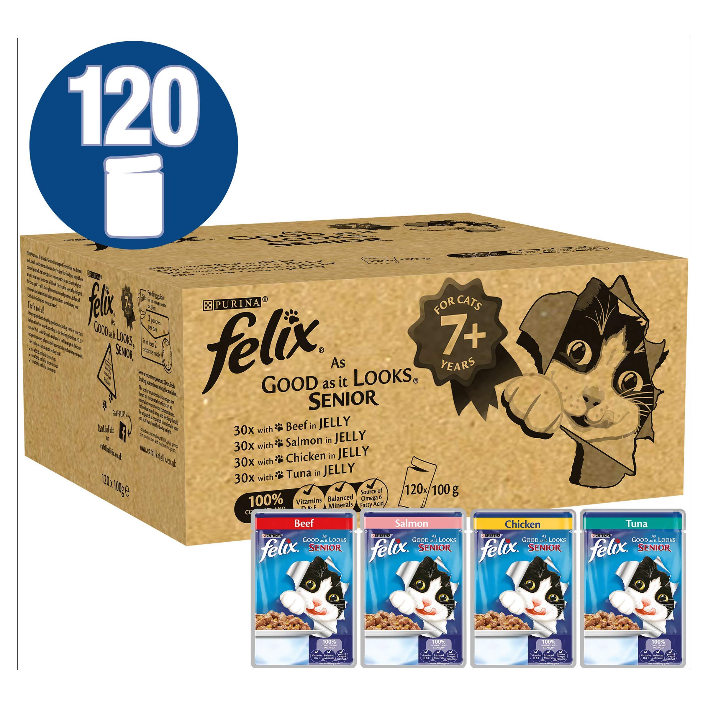 felix senior cat food offers