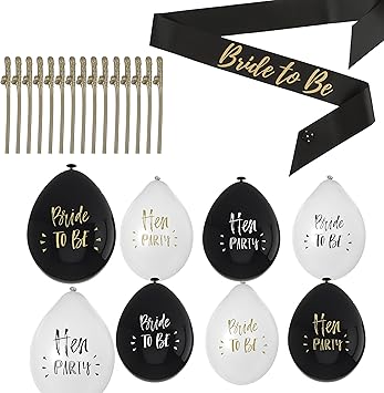 Hen Party Decorations Classy Hen Party Balloons Balloons Sash