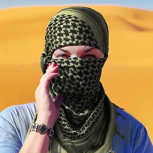 Arab Shemagh Mens Head Scarf For Summer Mens Arab Shemagh Scarf