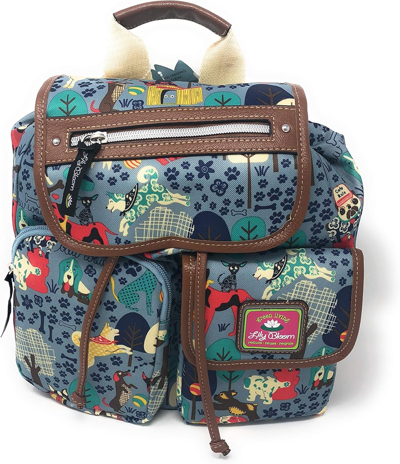 green living lily bloom bag