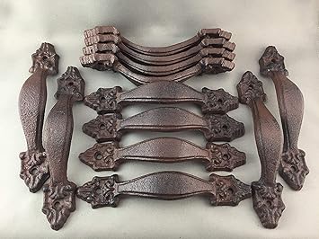 Bi01dt070 12 Large Antique Reproduction Drawer Pull Barn Handle