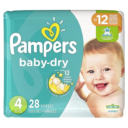 pampers jumbo pack size 4 price