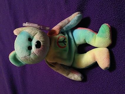 peace ty beanie baby