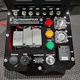 PLCTRAINERFOLKS PLC Training Kit - Built Using a Micro820 PLC with Analog I/O on Board ethernet &amp; LED, Potentiometer with Lessons and Free Programming Cable. Fun and Desktop.
