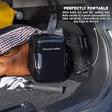 Russell Hobbs Mini Cooler 4L 6 Can AC DC Portable Cooler Warmer Retro Black view 6