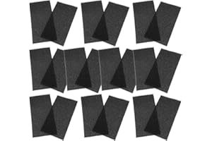 Levemolo 20pcs Clip Hanger Replacement Pads - Soft Sponge Strip for Trouser and Skirt Hangers, Non-Slip Gripper Sponge Cushio