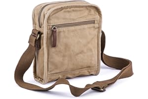 Gootium Small Canvas Cross Body Messenger Bag