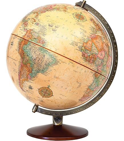 Amazon.com: Replogle Globes 35522 Leather Expedition Globe