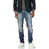 True Religion Men’s Ricky Straight Leg Jeans with Back Flap Pockets – Mens Jeans