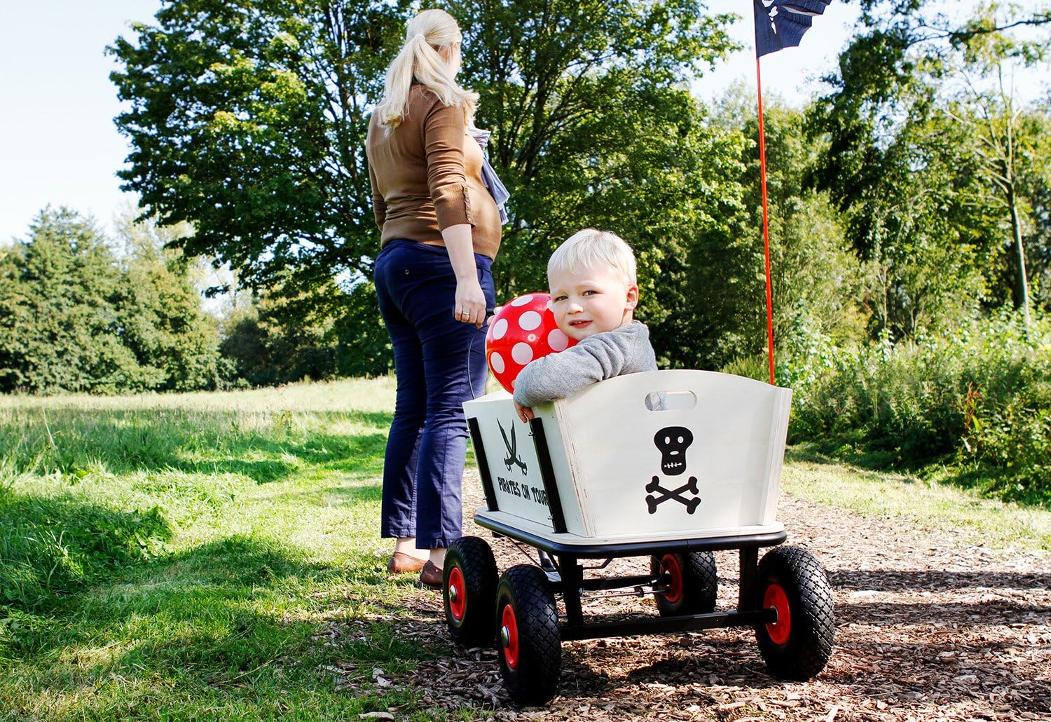 Chariot Pirat Jack Velo Et Vehicule Pour Enfant 2390 Pinolino Toys Games Tricycles Scooters Wagons Thegreenwoof Com