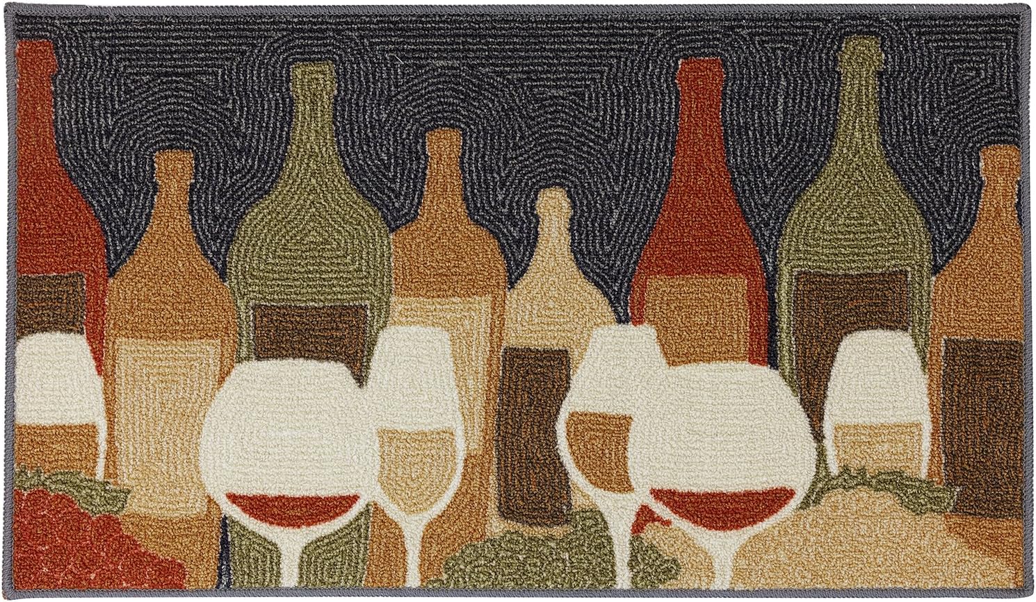 Best Nonslip Kitchen Runner Rugs Wine Color