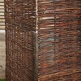 Samuel ALEXANDER 1.16m x 1.83m Triple Garden Willow Wheelie Bin Screen view 6