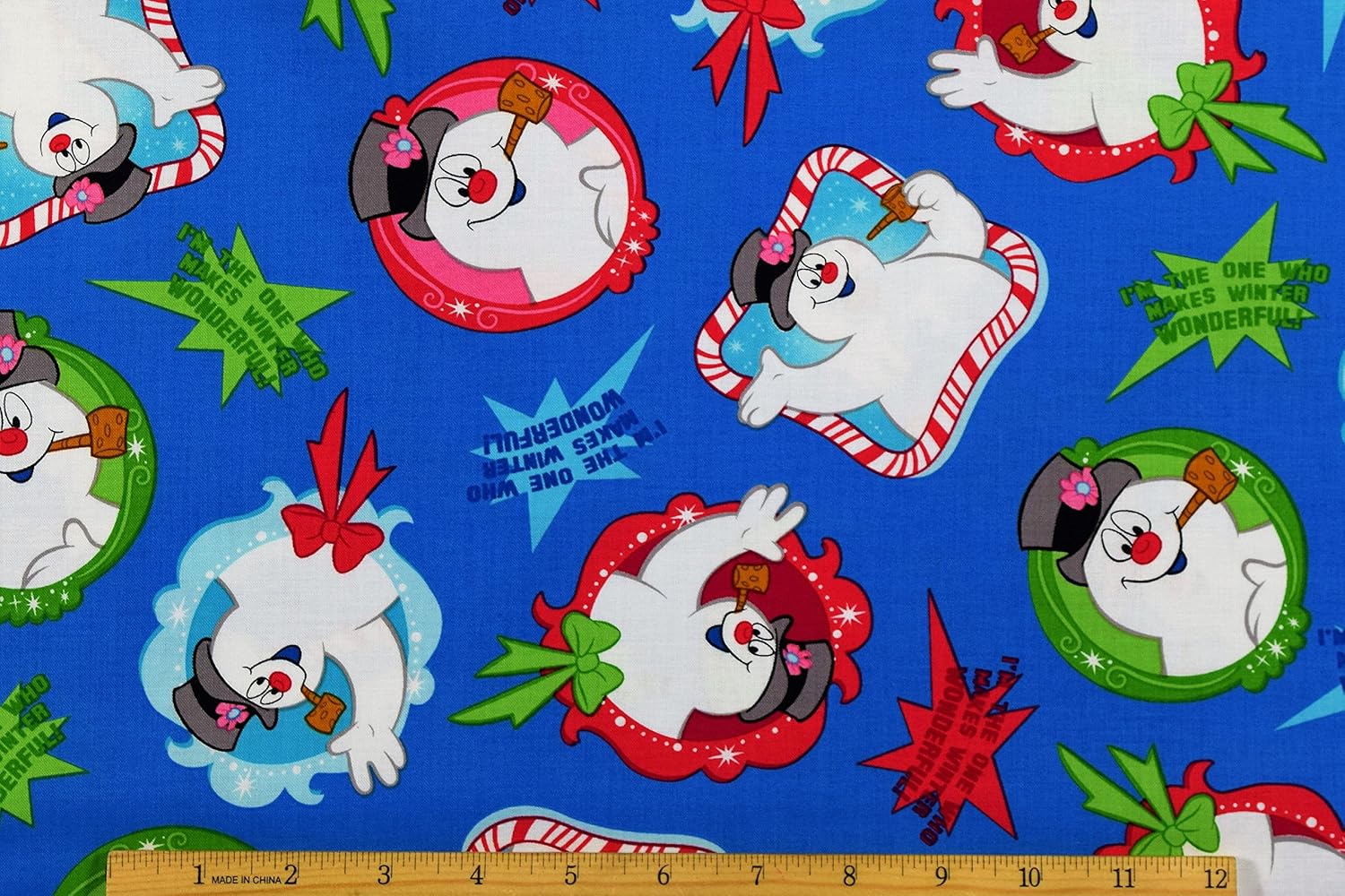 photo Frosty The Snowman Fabric frosty the snowman fabric frosty patch