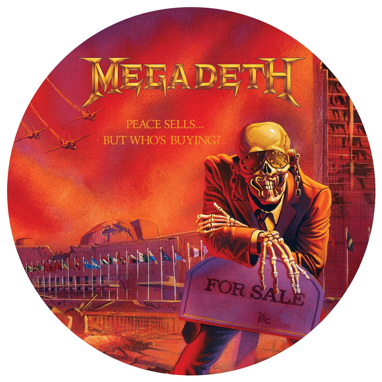 Peace Sells... But Who's Buying? (Picture Vinyl) [Vinyl LP] Megadeth [Ltd.Edition] Amazon.de