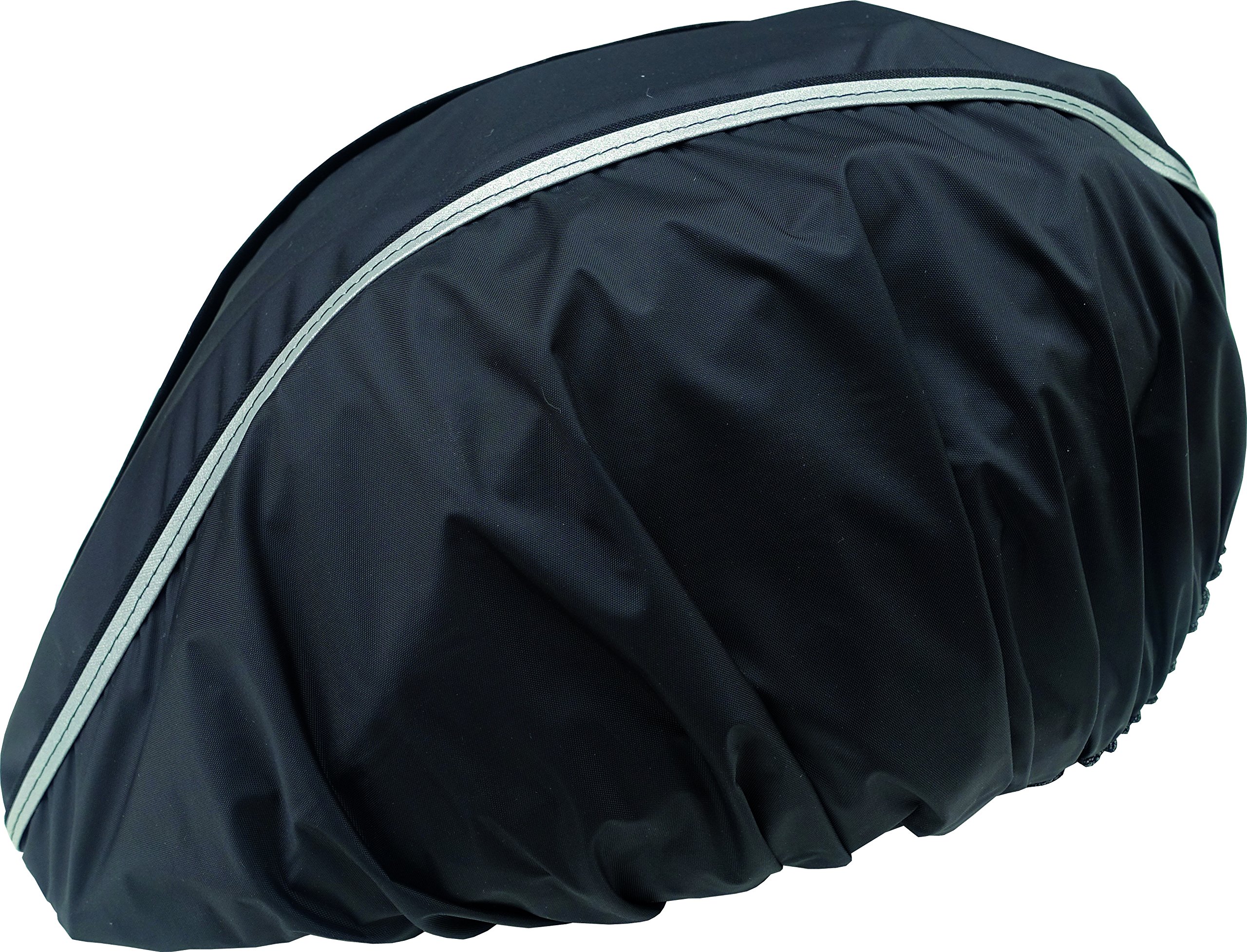'Sunny Cap Baby 47088.0 Rain Cover for Bike Helmet with Reflective Stripes – Black