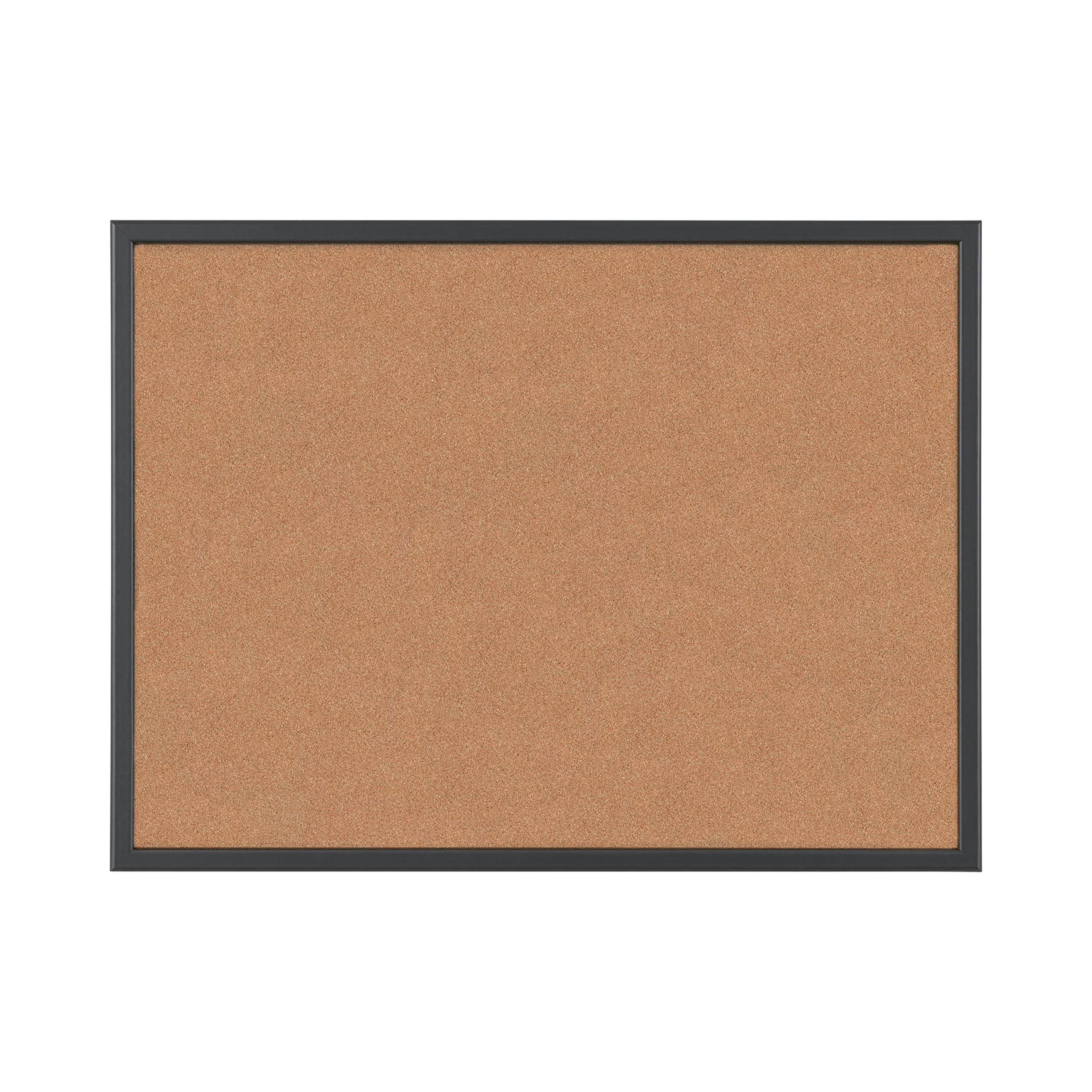 Bi-Office Cork Notice Board 60 x 40 cm, Black