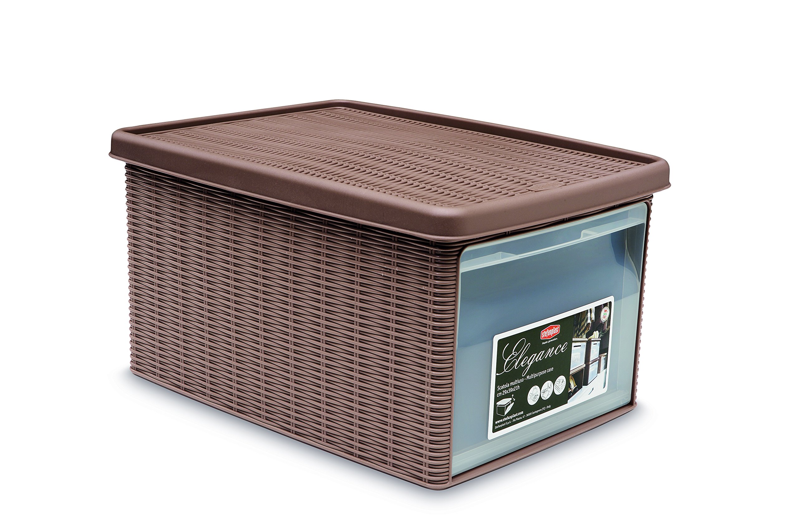 Stefanplast Elegance Multipurpose Case with Front Door, Medium, 29 x 39 x 21 cm