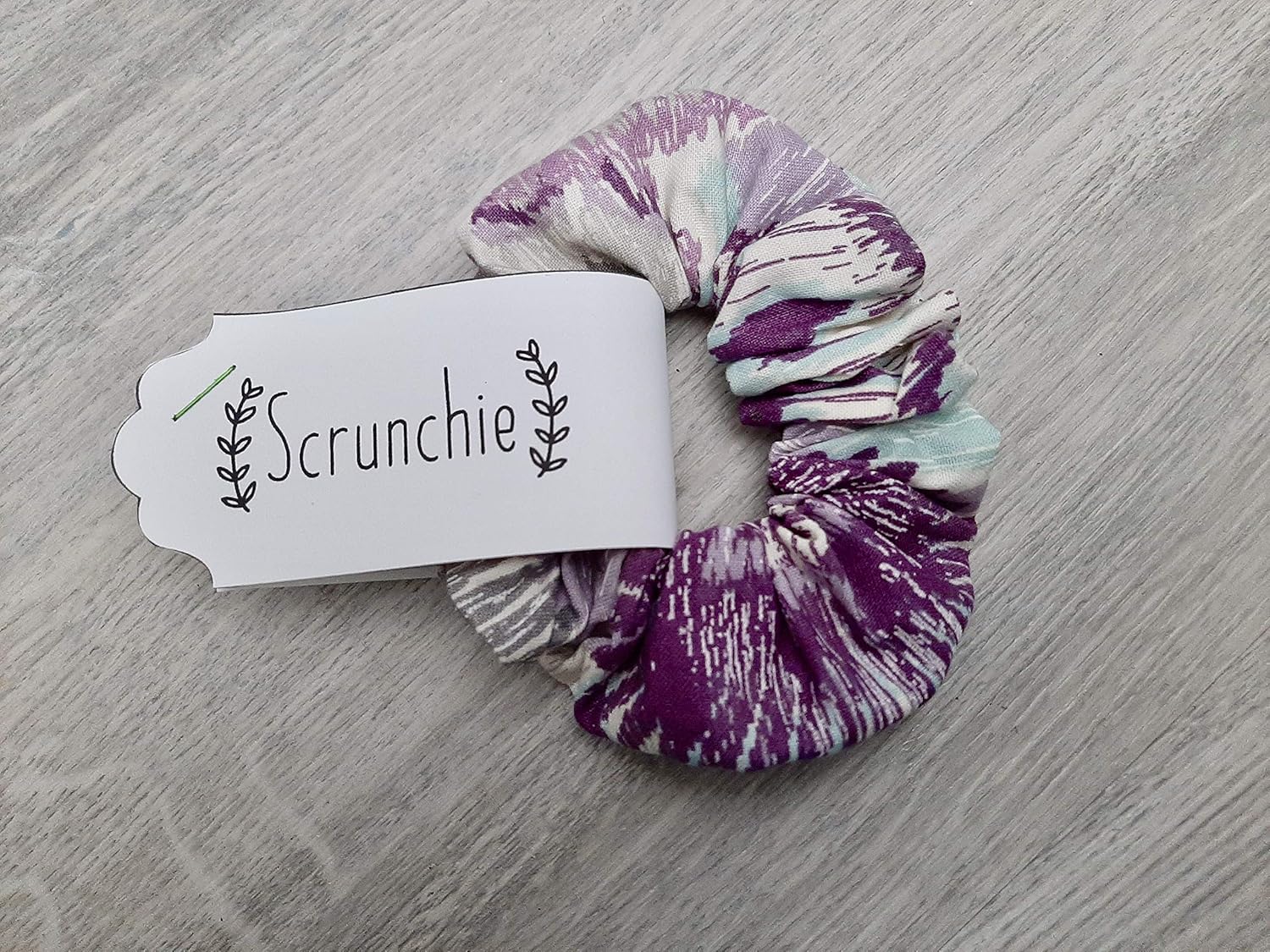 Amazon Com Handmade Hair Scrunchie Cute Hair Accessory