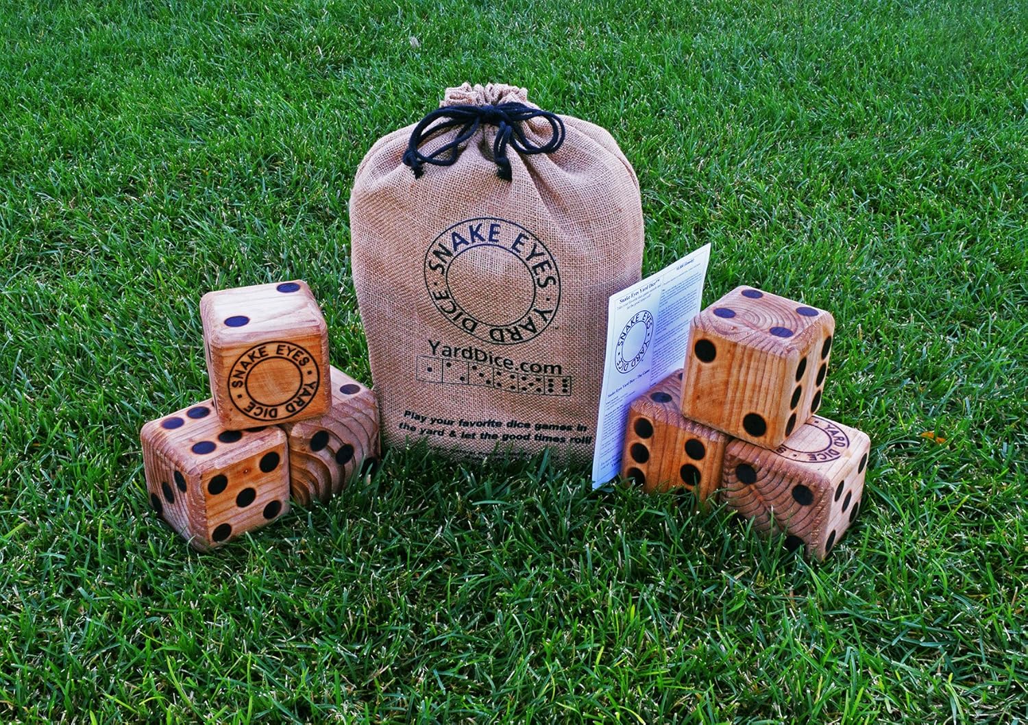 Amazoncom Snake Eyes Yard Dice The Original Yard Dice Made In